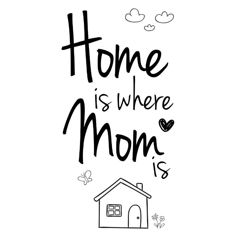 Home is where Mom / Mum is! gift idea