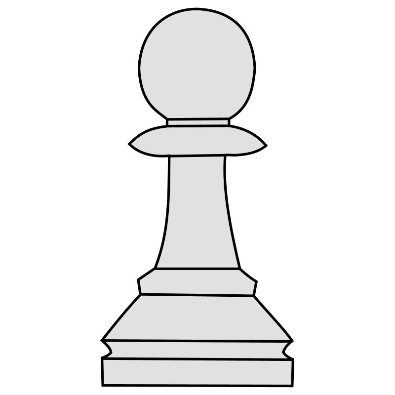 Schachfigur Bauer