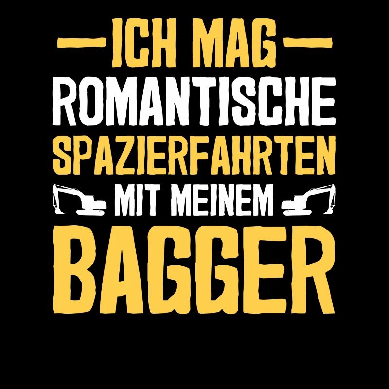 Spazierfahrten Baggerführer Baggerfahrer Bagger