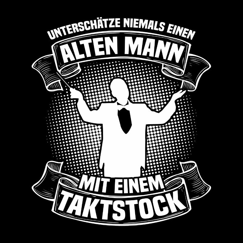 Einen alten Mann Dirigent Chorleiter Dirigenten