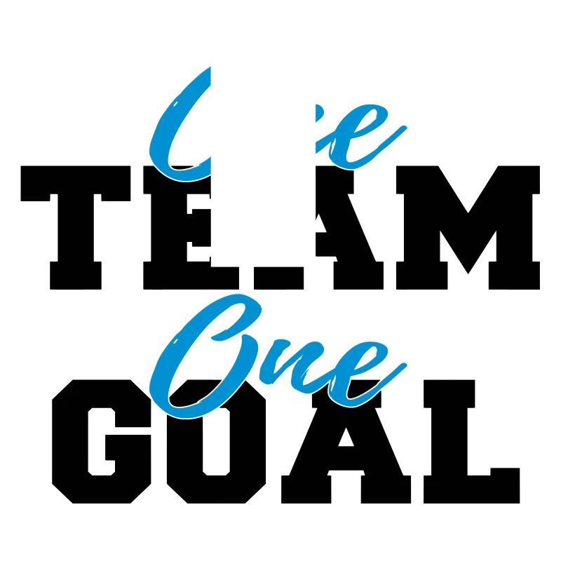 Objectif de travail d'équipe Sport Objectif d'équipe