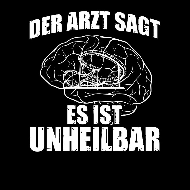 Unheilbar Freizeitpark Rollercoaster Achterbahn