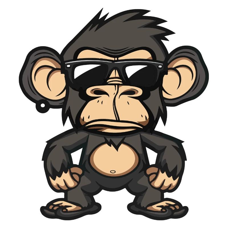 Monkey Cool Comic