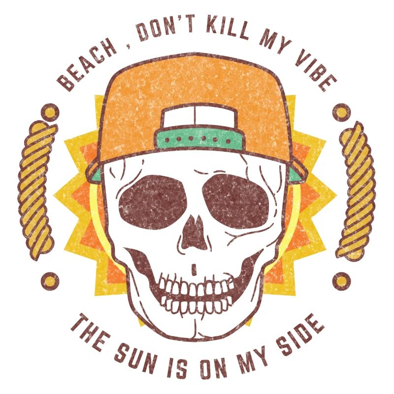 Sommer Schäde Beach Don't Kill My Vibe Grunge