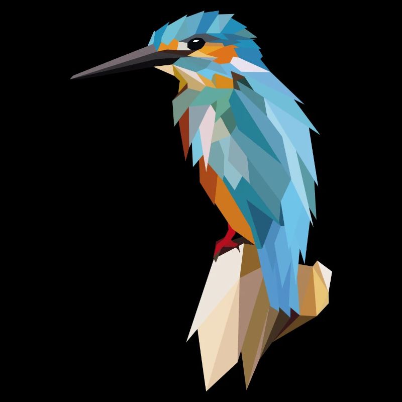 Oiseau de glace Polygone