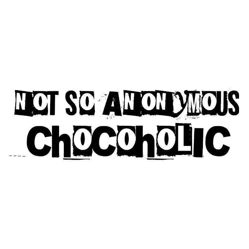 Not so anonymous CHOCOHOLIC Geschenk Schokolade