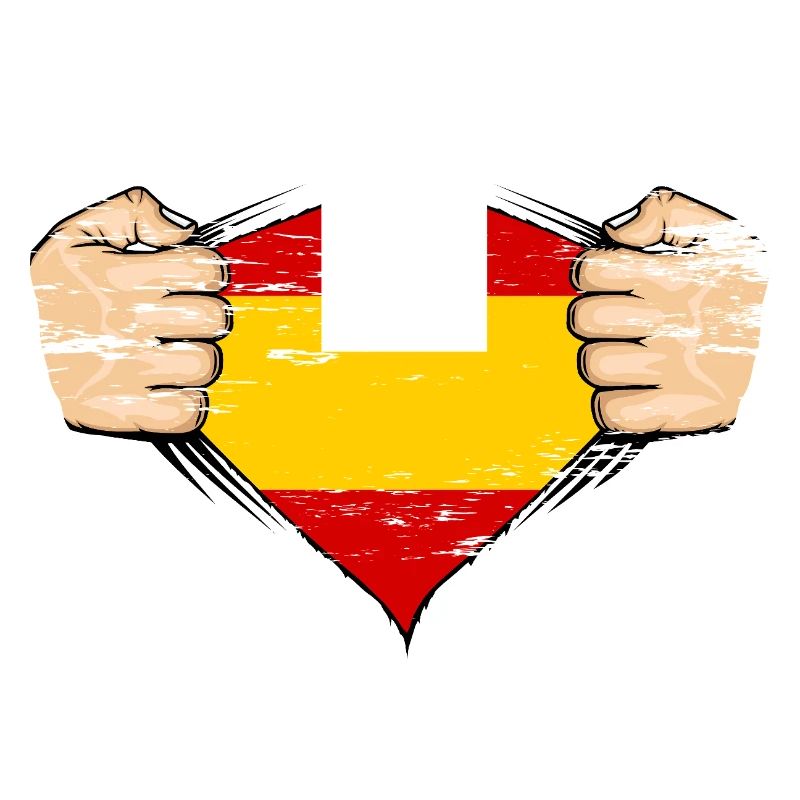 Drapeau espagnol utilisé