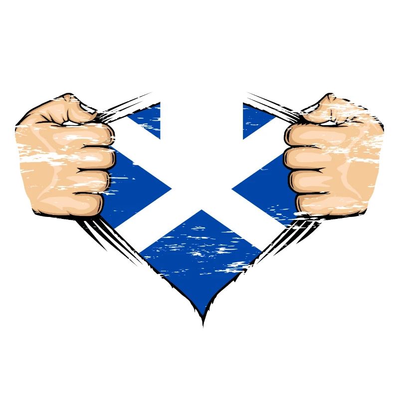Drapeau de l’Écosse utilisé