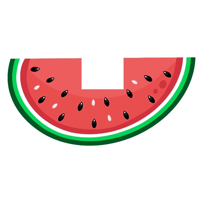Tranche de design de pastèque