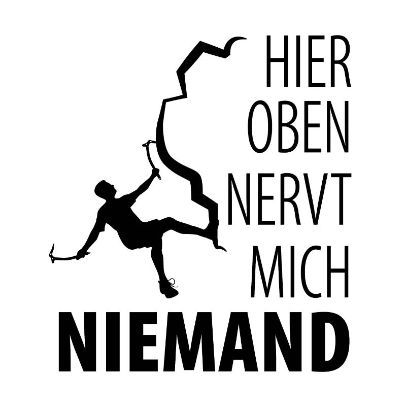 Eisklettern Eiskletterer Eispickel