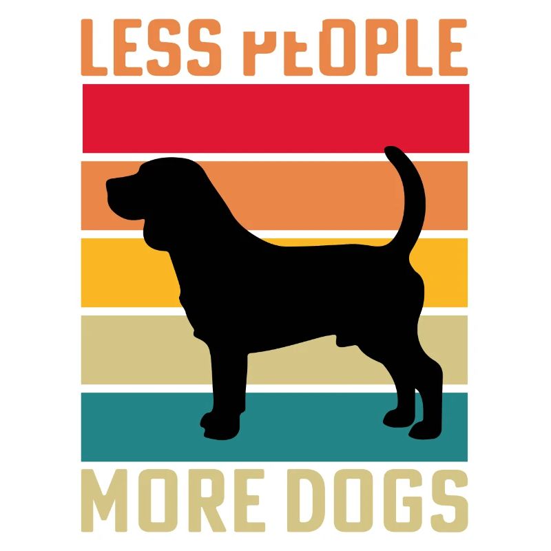 Moins de gens plus de chiens