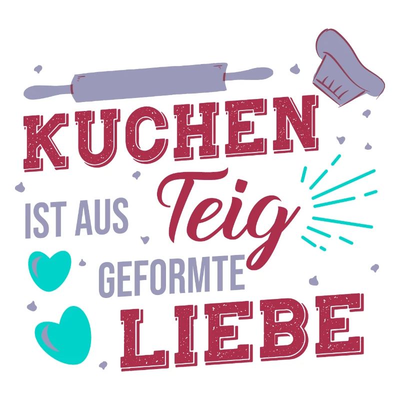Witziger Bäckerin Spruch, Kuchen Geschenk