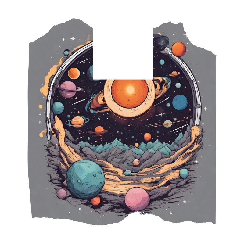 Harmonie céleste Système solaire Soleil Planètes Espace