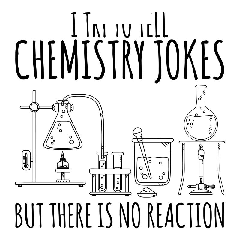 Chemistry laboratory flask saying gift