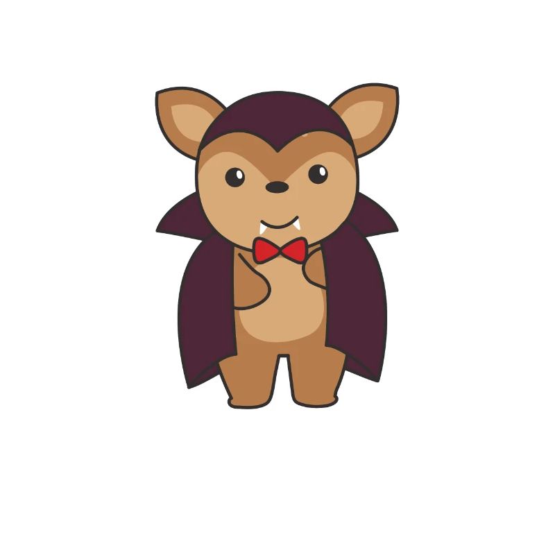 Cerf Halloween Mignon Devil Vampire Costume