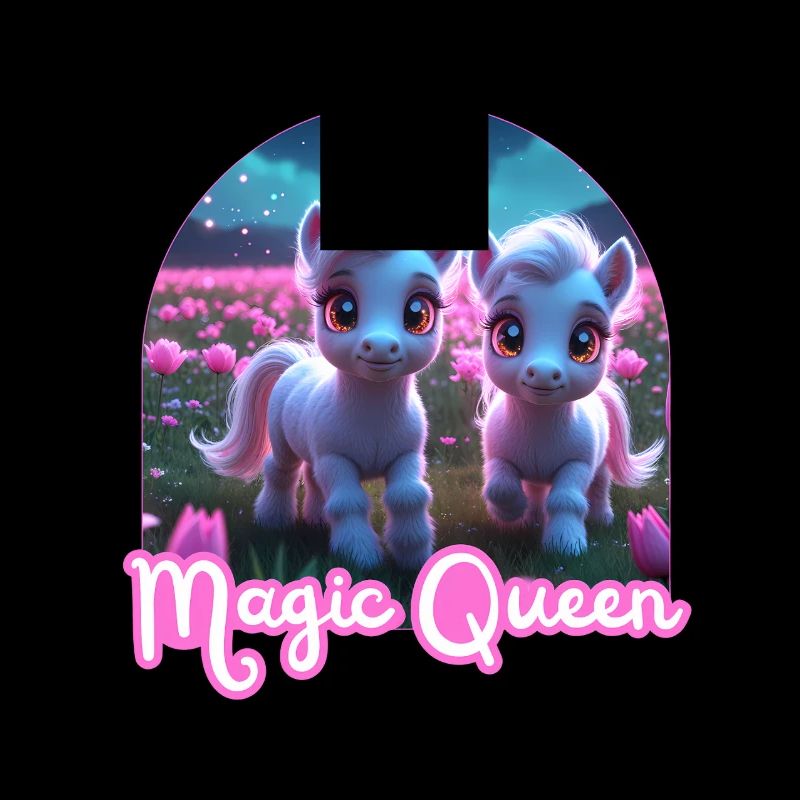 Two Cute Ponies - Magic Queen