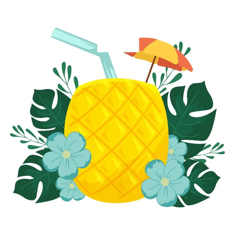 Pineapple drink / summer / sun