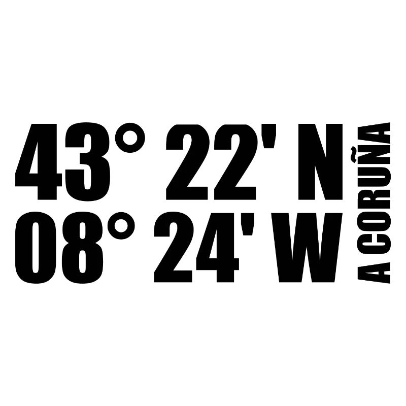 A Coruña coordinates