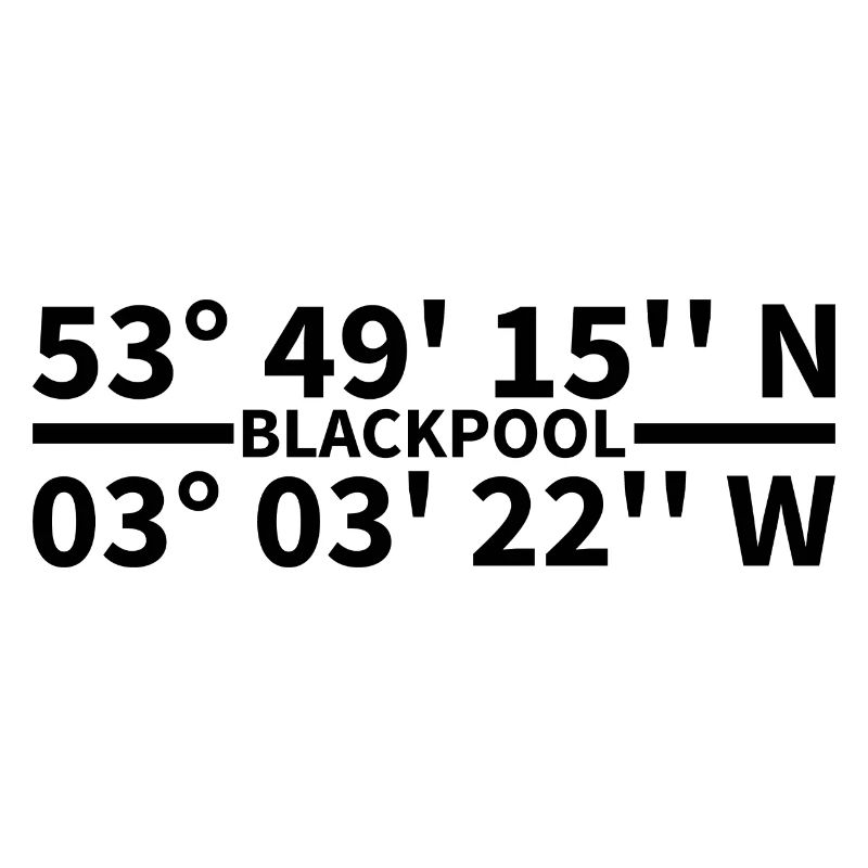 Blackpool coordinates