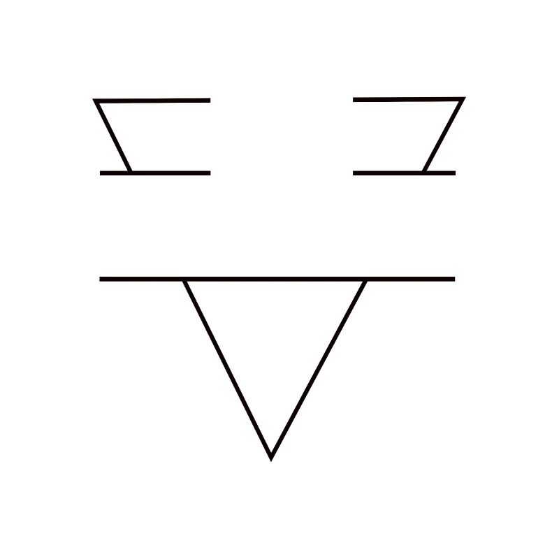 Logo triangle - Symbole triangle