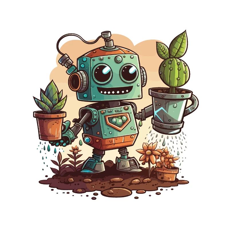 Roboter Bloom