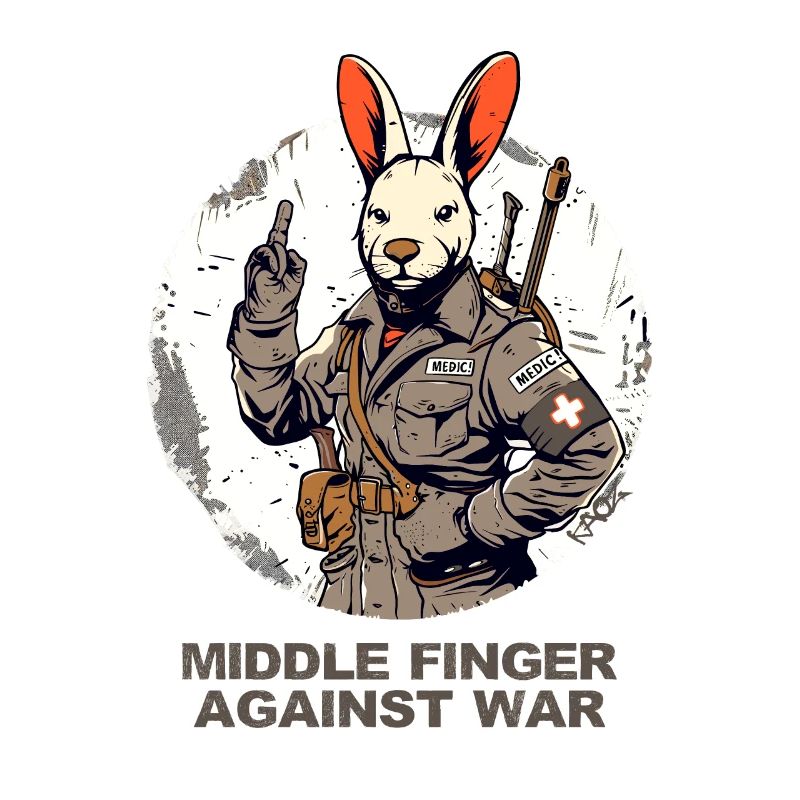 Paramedic Rabbit: War gets my middle finger