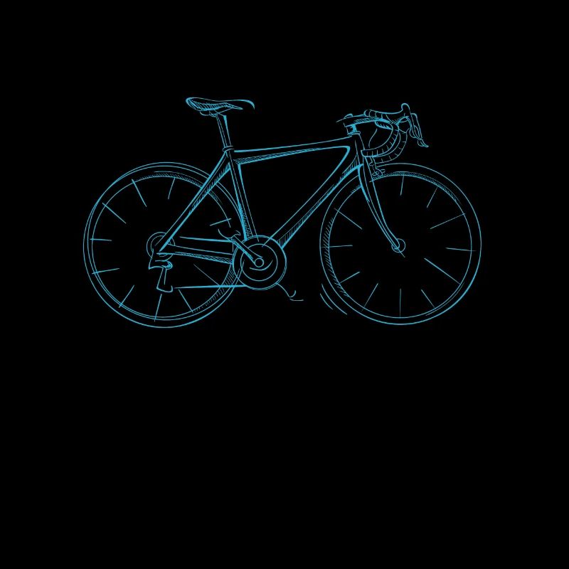 Vélo de course Hommes Vélo Esquisse Cyclisme
