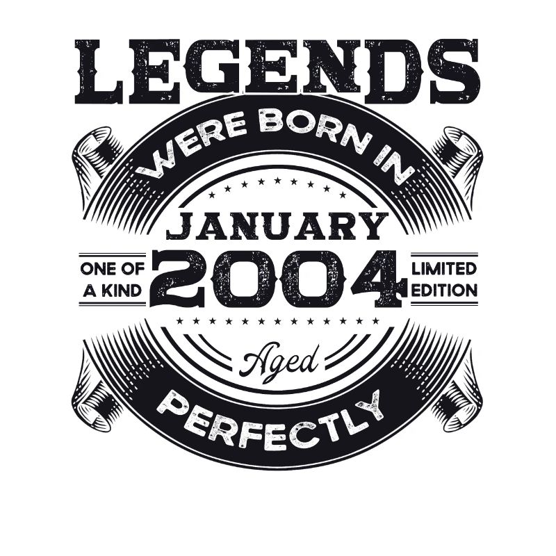 20e anniversaire janvier millésime 2004 Original