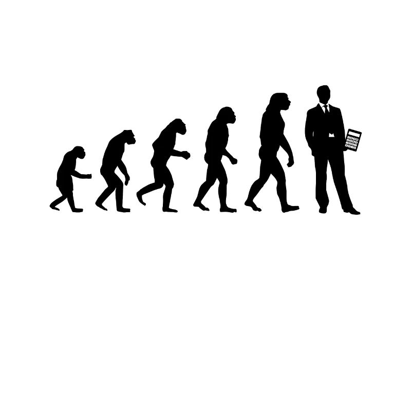 Steuerberater Wirtschaftsprüfer Evolution Geschenk