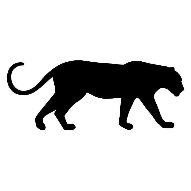Panthère noire chat noir léopard
