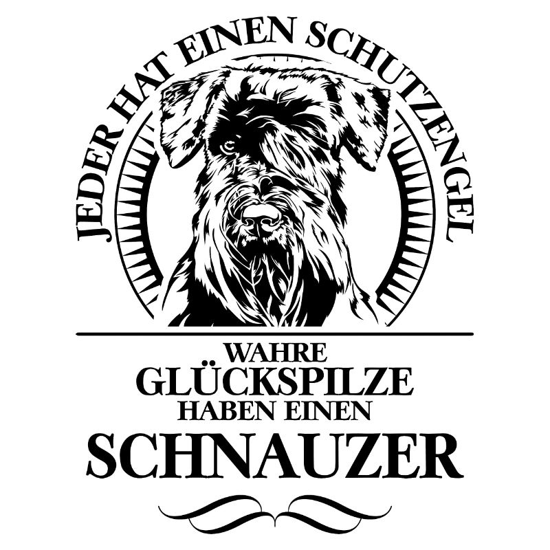 SCHNAUZER Schutzengel Hunde Spruch Wilsigns