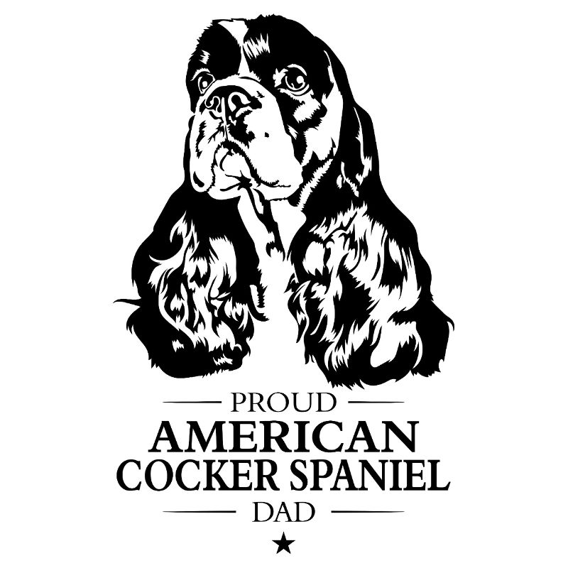 American Cocker Spaniel Dad Dogs Wilsigns