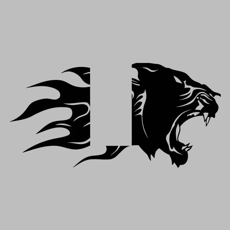 black panther flame profile 3