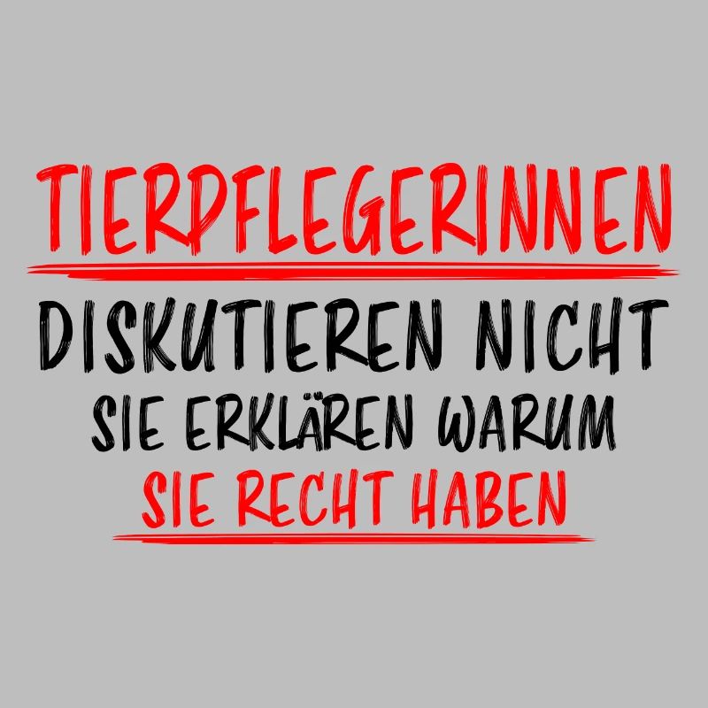 Tierpflegerin Lustiger Spruch Beruf Tiere Geschenk