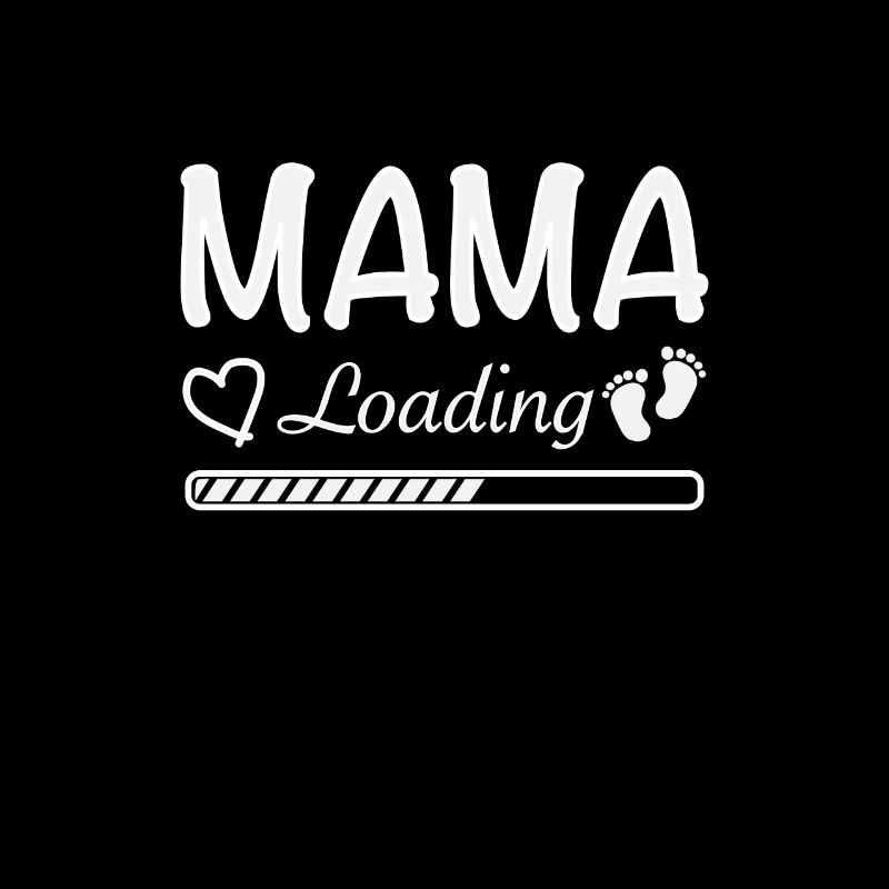 Mama loading Schwangerschaft Geschenkidee