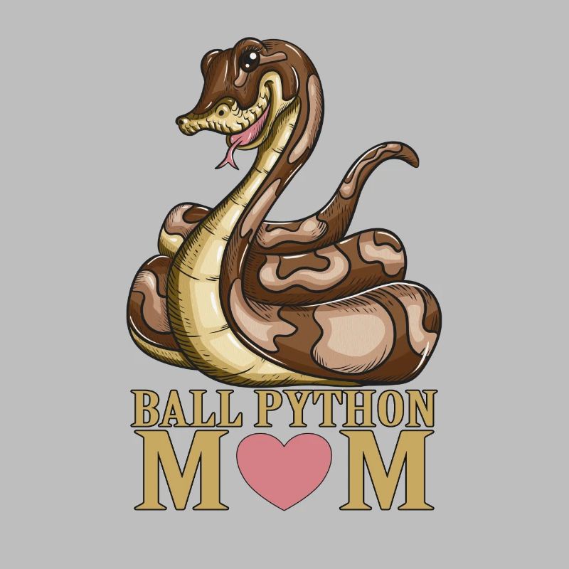 Schlange Liebhaber Schlange Reptil Ball Python Mom