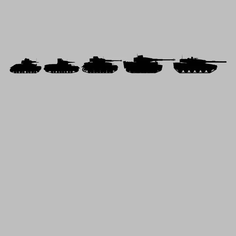 Deutsche Panzer Evolution Leopard 2 Tiger Panzer2