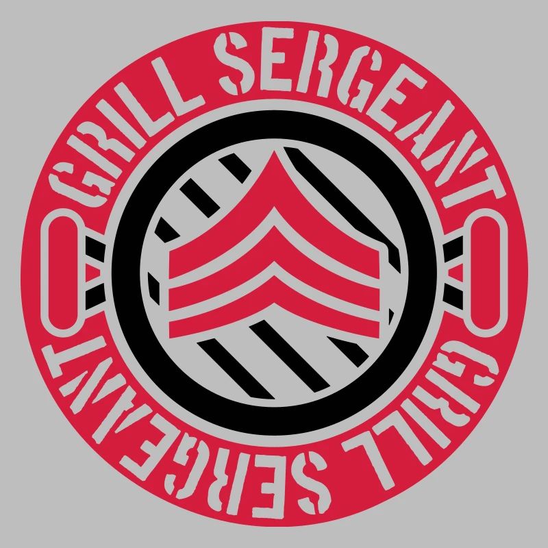 Barbecue Grill Sergeant Stamp