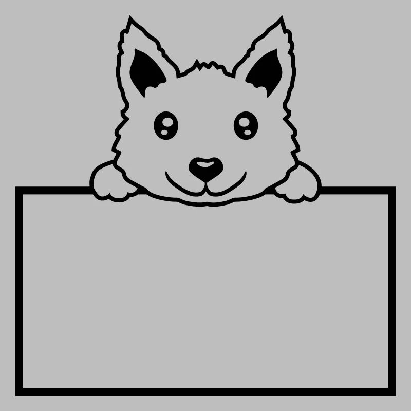 Insert Text Dog Shield