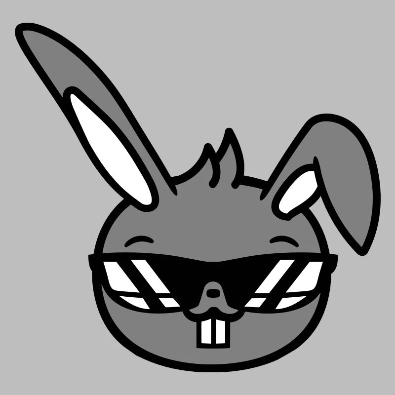 Bunny Sunglasses Cool Bunny Teeth Rabbit Funny