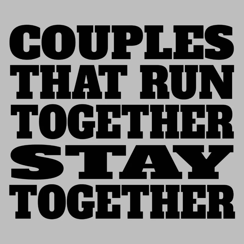 jogger fit jogging running couples training run