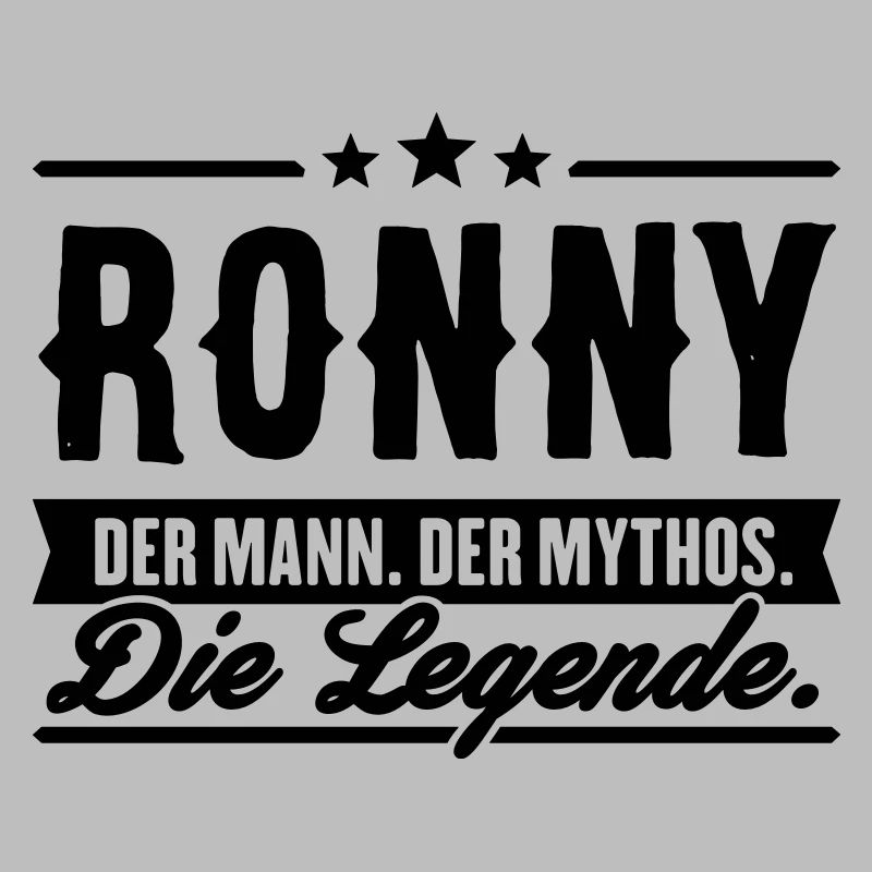 Man Myth Legend Ronny
