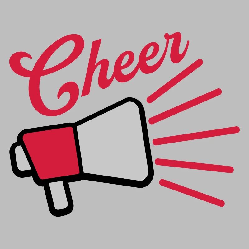 Symbole de parole du mégaphone Cheer