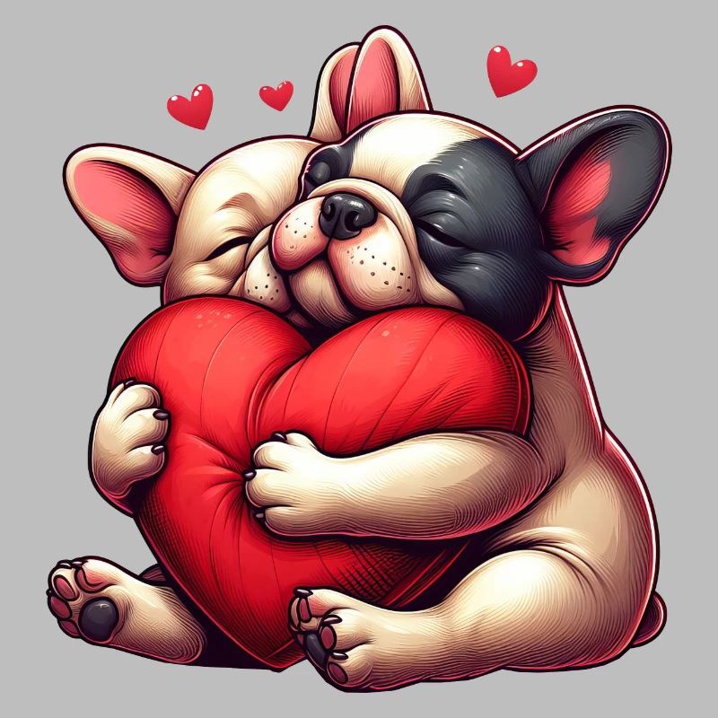 Frenchie Valentinstagsgeschenke