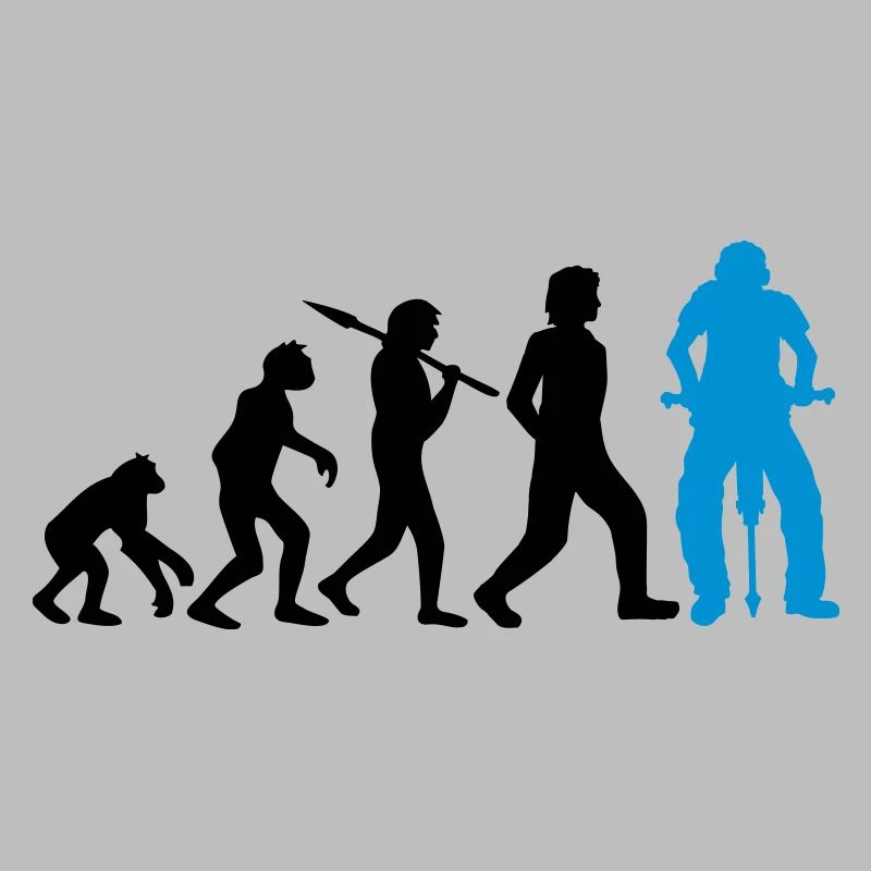 Logo Evolution Presslufthammer