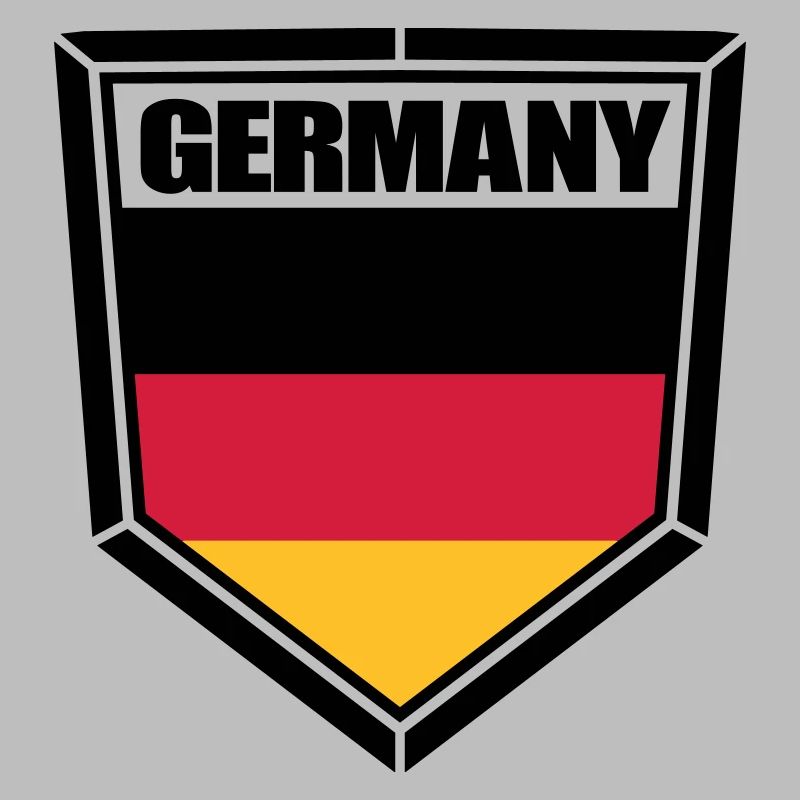 text schild wappen form button 3 farben deutschlan