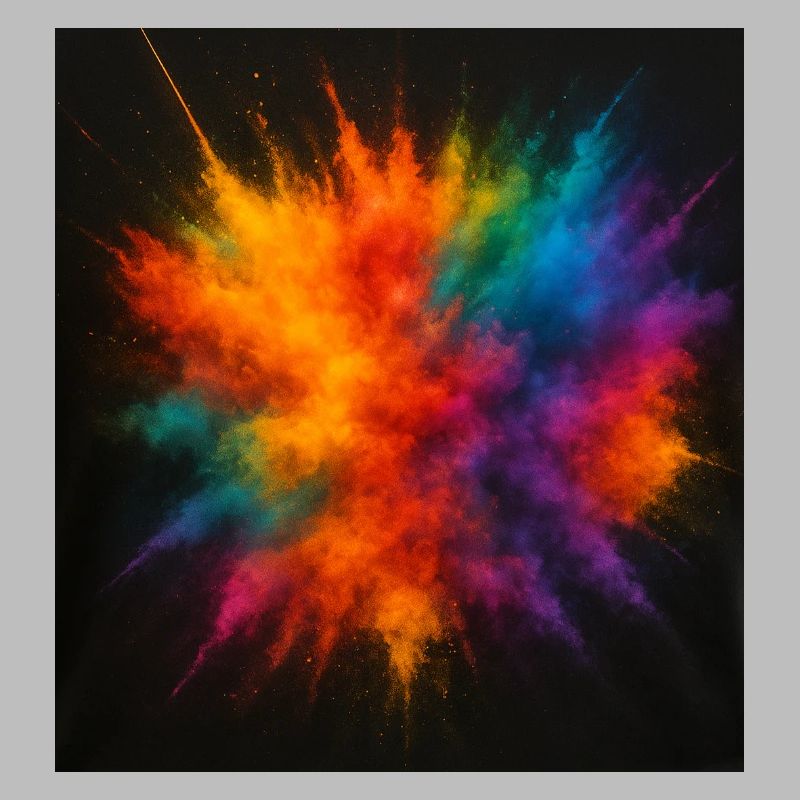 Splash Smoke Multicolor Omikly Dust