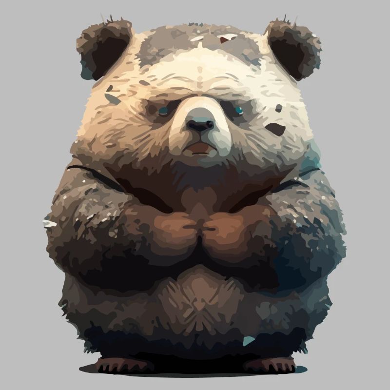 Bako the grumpy bear