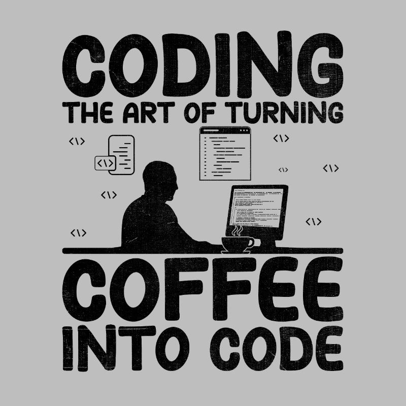 Coffee Coding Programmer Coder Developer Nerd Coff