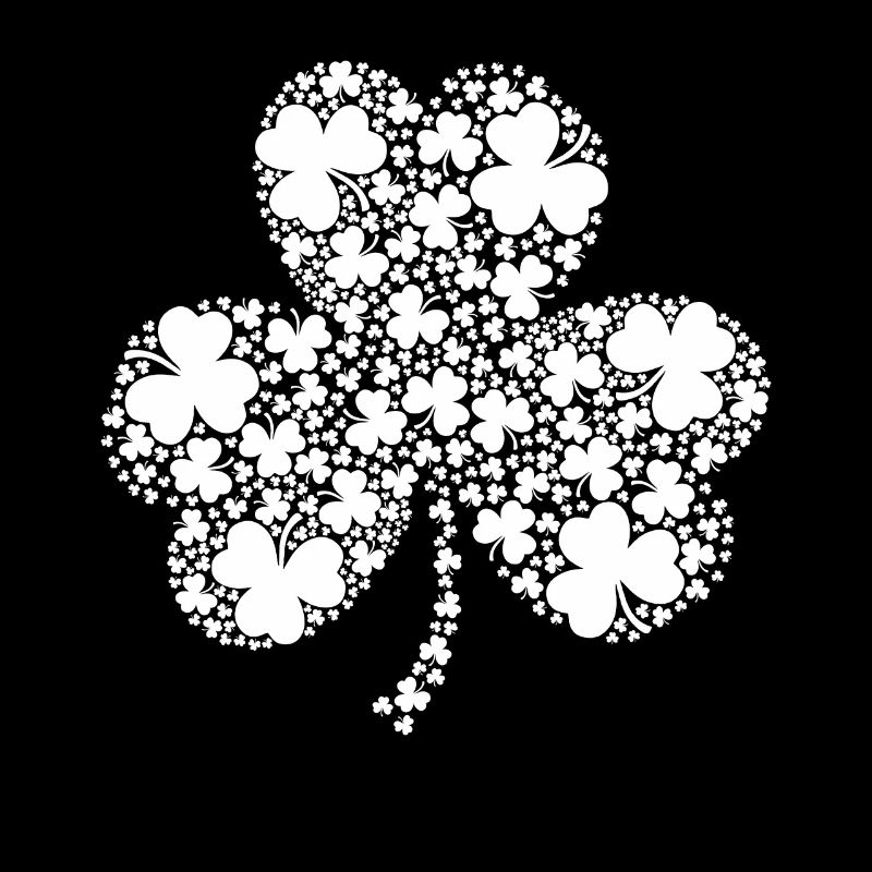 Blooming White Clover